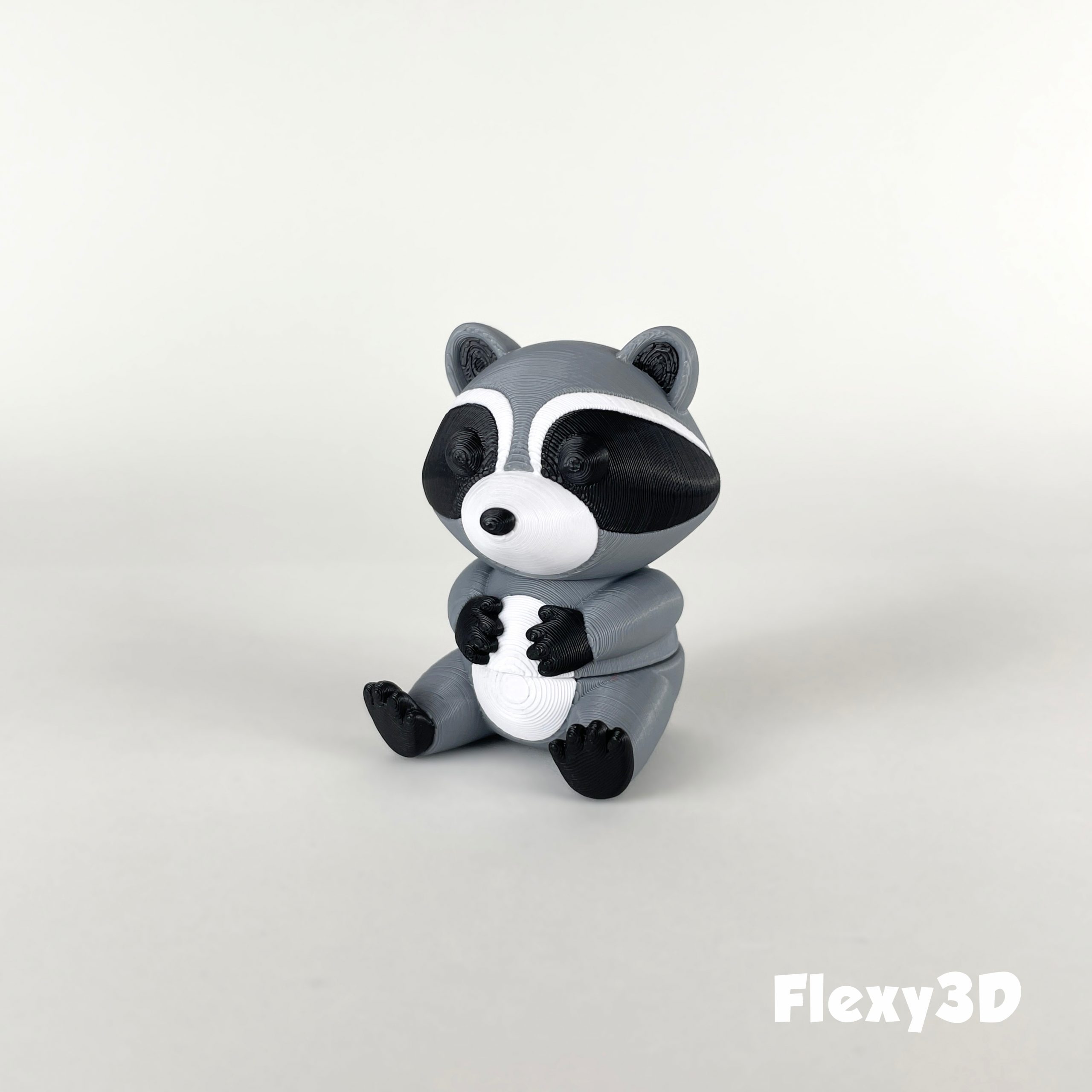 Flexy3D - Raccoon Fidget - 2