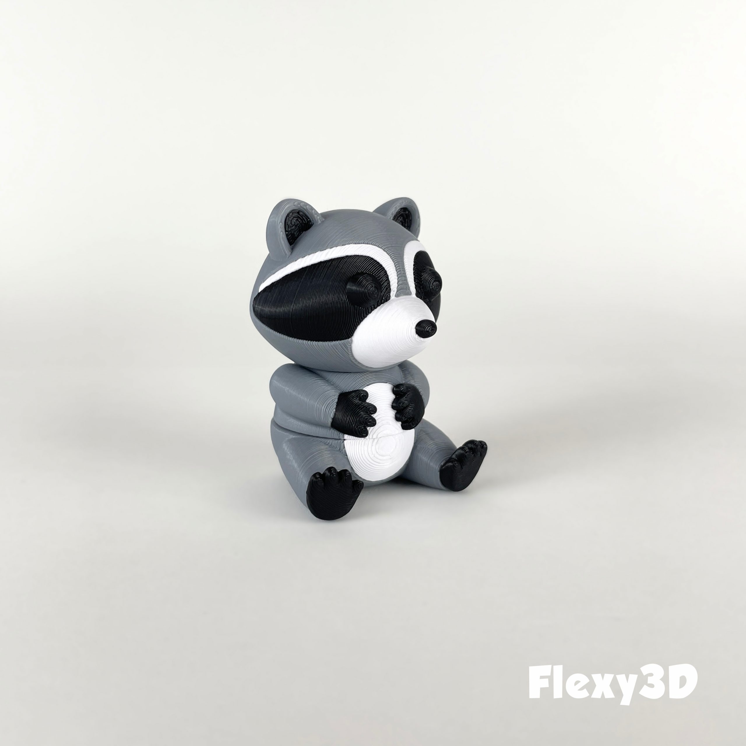 Flexy3D - Raccoon Fidget - 3